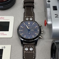 復古風深咖啡色皮革飛行員腕錶帶22mm 20mm IWC Rolex 錶帶訂製