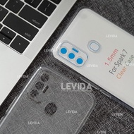 Tecno Spark 7 Nfc Softcase CLEAR HD 1.5MM Case Being Tecno Spark 7 Nfc