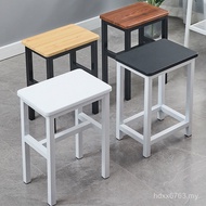 Student Stool Chair Training Square Stool Table Chair Factory Adult High Stool Thickened Color Dinin
