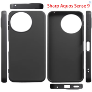 Case untuk SHARP AQUOS SENSE 9 & 10 Soft Case Slim Matte Macaron List Casing Cover Silikon Hp