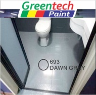 693 DAWN GREY FULL SET Epoxy Floor Coating (FREE Tool Set + 1L PRIMER WATERPROOF + 1L EPOXY PAINT + 