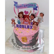 kue ulang tahun Roblox  / kue ultah / kue hbd / kue tart / kue online / kue karakter / kue custom / 