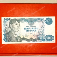 Uang Kuno seri Sudirman pecahan 5000 Rupiah aXF