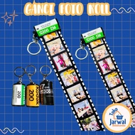 / Photo Film Roll Keychain / Canister Photo Label Photo Film Roll