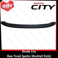 Honda City 2020 2021 Ducktail Trunk Spoiler (Matte Black)