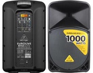 羅莎音響  德國百靈達 BEHRINGER B112MP3 主動式2音路12吋喇叭 1000W主動式喇叭 含專用外套