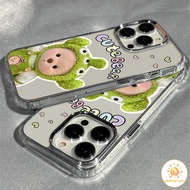 Mobile Phone Casing Cute Bear Photo Frame iPhone 11 For 11 12 13 14 15Pro MAX X XS XR 6 7 8Plus Se20