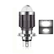 Đèn Led Xe May Bóng Lét H4 H6 BA20D Cầu Sáng Pha Trắng Cos Vàng Dành Cho Xe Máy Sài Bóng 3 Chân