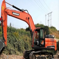 สติกเกอร์ตกแต่งรถแทร็กเตอร์ Doosan DAEWOO แบบครอบคลุมรถแท้ทุกส่วน 3D สำหรับ DX150 215 225 420 230 26