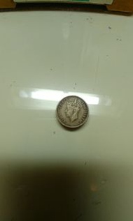 香港一毫硬幣 1949 男公仔頭(英皇佐治六世)