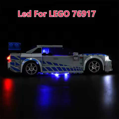 LED Light For LEGO 76917 Race Car Lamp Building Bricks (Not Include Block Model)