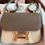 Hermes Constance 18 大象灰金