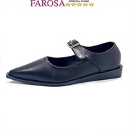 FAROSA women's doll shoes with buckle straps, 2cm flat shoes, women's fashion, very soft leather -TH