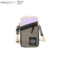 Louis Montini (Color Up) กระเป๋าใส่โทรศัพท์ กระเป๋าคล้องคอ ผ้าไนล่อน Phone holder Bag SHB04