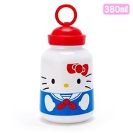 SANRIO - Hello Kitty 日版 冷水壺 冷水樽 膠水樽 水瓶 380ml 2019絕版系列 KT 凱蒂貓 (水手造型)
