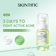 SKINTIFIC 2% Salicylic Acid Anti Acne Serum Muka Fade Acne Scars Essence  Niacinamide Centella Skinc