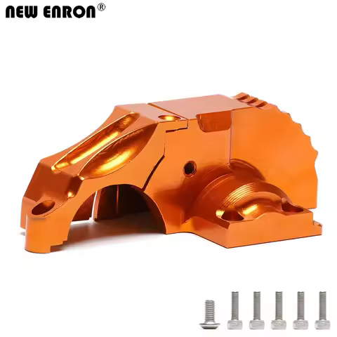 NEW ENRON Aluminum Main Tooth Protection Cover Motor Cover Replace #8987 for RC Car 1/10 Traxxas MAX