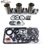 Engine Rebuild Kit for Yanmar 3TNA72 3TNA72UJ Engine Excavator Skid Steer Loader Forklift Truck Trac