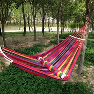 Canvas Hammock Outdoor Hammock Double Canvas Hammock Travel Hammock Swing Hammock Easy to Carry