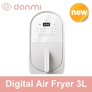 Danmi AF02 3L Air Fryer Digital AirFryer Cook Oven Home Cooking White