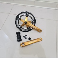 Litepro 53T-39T gold edition HT2 Hallawitech 11 alloy double Crankset