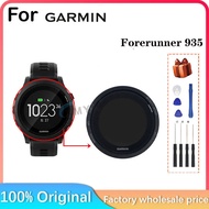 เหมาะสำหรับหน้าจอหน้าจอ LCD Garmin Forerunner 935อะไหล่หน้าจอสำหรับนาฬิกากีฬาอัจฉริยะที่มีฝาครอบด้านหน้า