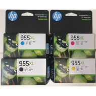 [CLEARANCE SALES] HP Genuine Original 955 955XL Black Cyan Magenta Yellow Ink Cartridge