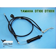 YAMAHA DT100 DT100X DT125 DT175 DR250-THROTTLE CABLE // Set