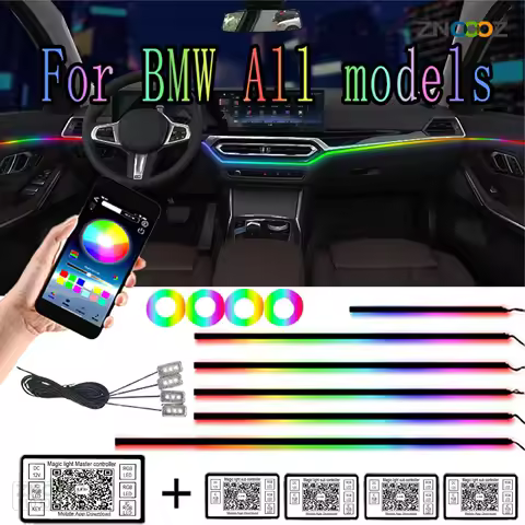 For BMW F30 F31 F32 F34 F20 F21 F07 1 3 5 7 X1 X3 G01 X4 G02 X5 F15 F16 64 MColor RGB Symphony Car L
