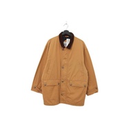 Back to Green:: 冬季外套 燈芯絨領 卡其工裝外套 cd-17 vintage