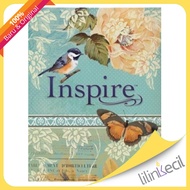 NLT Inspire Bible: The Bible for Creative Journaling, Teal