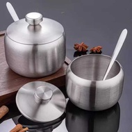 Stainless Steel Pepper Oil Special Jar Household Oil Splash Spicy Jar Kitchen Red Oil Seasoning Jar 