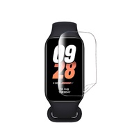 ฟิล์ม สําหรับ Xiaomi Mi Band 8 Active Smartwatch 3D Hydrogel TPU Film ไฮโดรเจล ฟิล์มกันรอย xiaomi band 8 Active สมาร์ทวอทช์ พร้อมฟิล์มกันรอยหน้าจอ