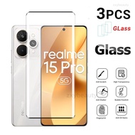 Full Cover Curved Tempered Glass For Realme 15 Pro 5G 2025 Screen Protector For Realme15 15Pro Realm