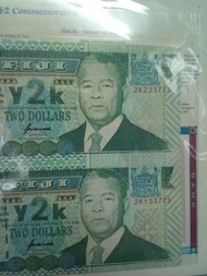 2000年2連體鈔FIJI