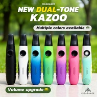【CICADANCE】Double Hole Kazoo Easy Play for Kids & Beginners Sound Like Saxophone Full Set Kazoo Flut