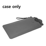 Geekria Leather Storage Keyboard Bag for Logitech MX Keys Mini Keyboard, Protective Dustproof Travel