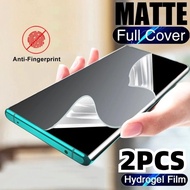 2PCS Privacy Anti Spy Hydrogel Film For Oppo F33 F31 Pro F33Pro F31Pro Plus Anti Blue Light / HD Scr