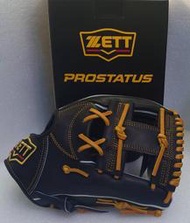 ZETT PROSTATUS BPROG760(全新)日製硬式頂級棒壘球內野手套(今宮型) 長約11.5吋