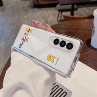 เคสใสป้องกันการกระแทกสำหรับ Samsung zFold7 ฝาพับแยกส่วน