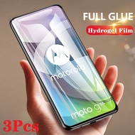 3Pcs Hydrogel Film For Motorola Moto X50 Ultra X40 G04S G04 G14 G24 G34 G54 G85 S30 X30 Pro G64 G84 