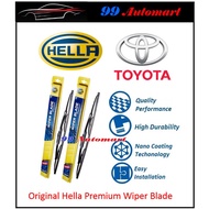 (1 PAIR) ORIGINAL HELLA HIGH QUALITY PREMIER WIPER TOYOTA AVANZA ALTIS CAMRY VIOS FORTUNER HILUX VIG