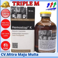 Hemostop K 50ml - Anti-Bleeding Drug For Animal Clots Cow Horse Goat Animal