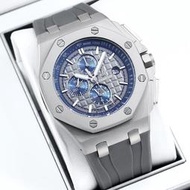 【熱賣】包裝齊全 AP橡樹系列 純316鋼打造男士手錶 機械錶 男錶 運動手錶 男友生日禮物 實物拍攝 品質保證