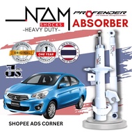 MITSUBISHI ATTRAGE - NAM Heavy Duty Performance Shock Absorber FRONT & REAR