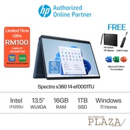 HP Spectre x360 Touch 2-In-1 Laptop - Blue (13.5") 14-ef0001TU