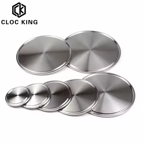 High Quality1.5" 2" 3" 4" Tri Clamp SUS 304 Stainless Sanitary Tri-Clamp TC Blind Cover End Cap Home