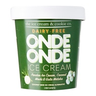 The Ice Cream &amp; Cookie Co. Onde Onde Pandan Coconut (Dairy-Free) Ice Cream