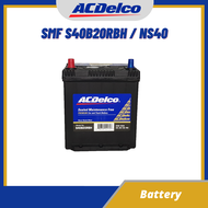 ACDelco SMF Car Battery S40B20RBH / NS40 (Reversed) Small Post
