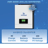 INFOSAT Inverter OFF Grid Solar Hybrid 3.2 KW.